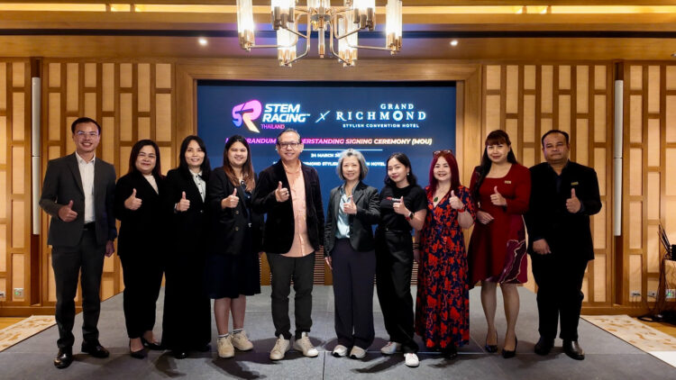 STEM Racing Thailand Signs 5 Year Partnership with Grand Richmond Hotel - TRAVELINDEX